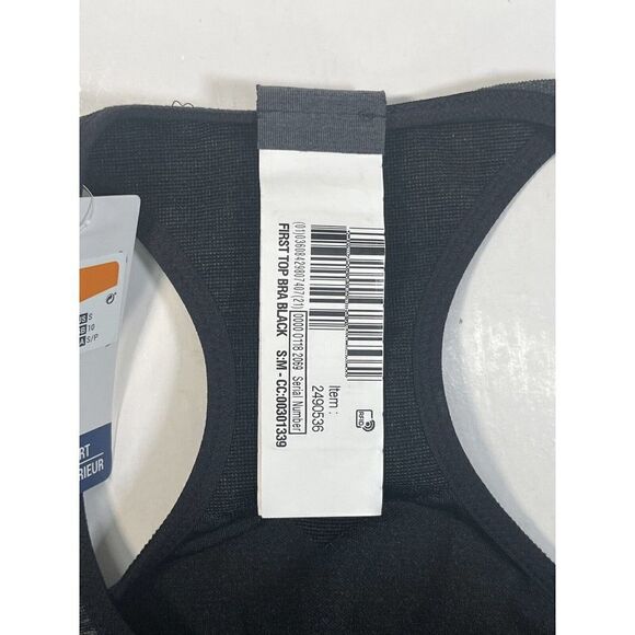 Kalenji Decathlon Sports Bra Small US High Support First Top Gray New - Picture 7 of 13